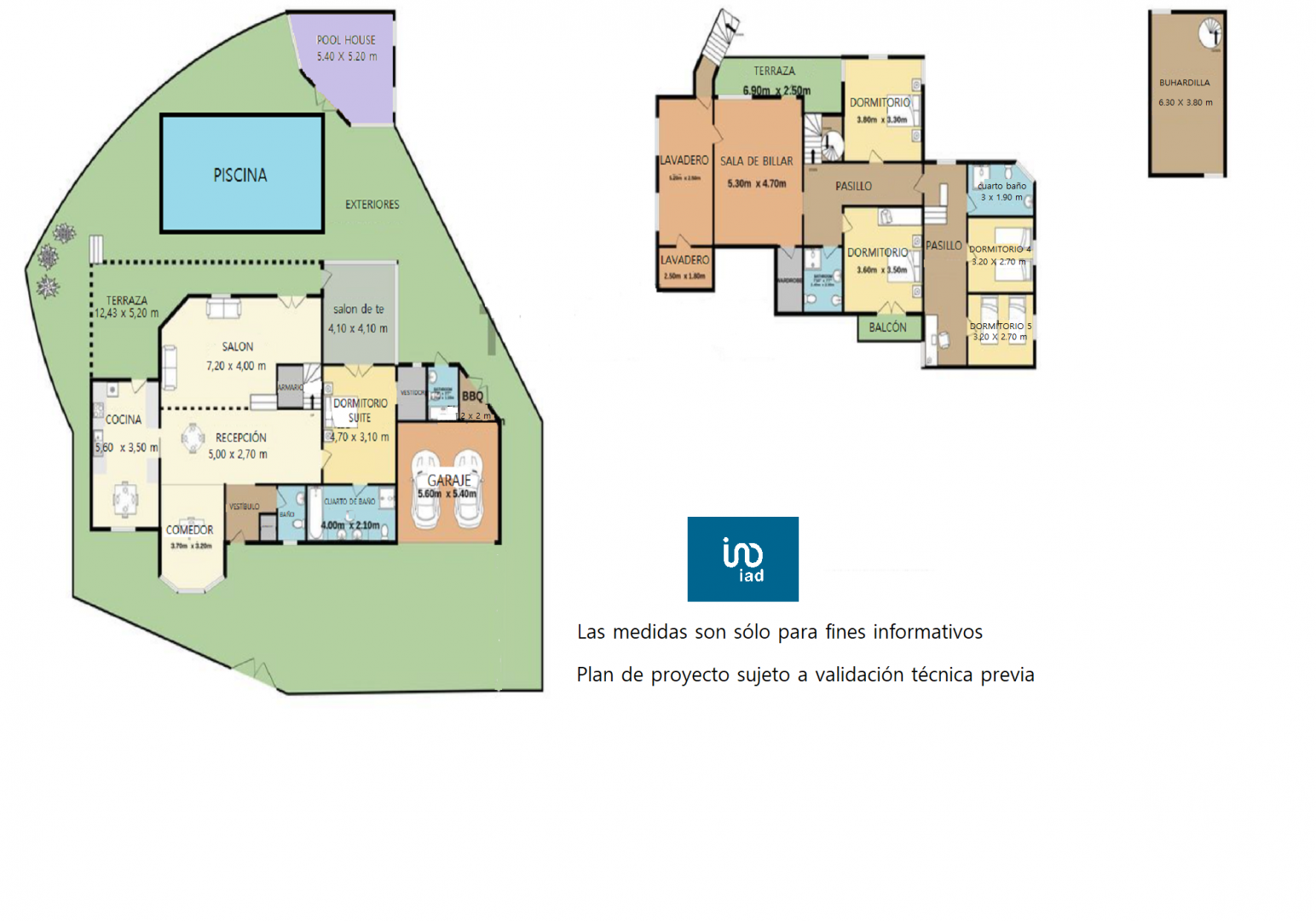 Hus i Cartagena, Murcia, Spanien 5 sovrum, 623 kvm. Nr. 153744