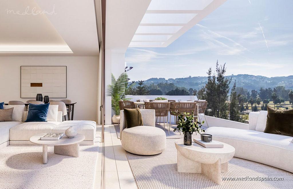 Apartamento en Mijas Costa, Málaga, España 3 dormitorios, 127 m2 No. 144476