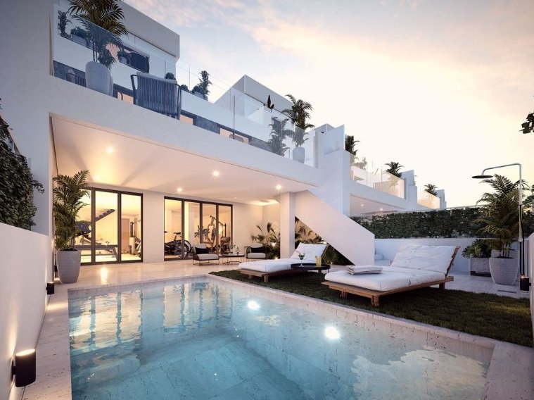 Villa i Los Alcazares, Murcia, Spanien 3 sovrum, 108 kvm. Nr. 145406