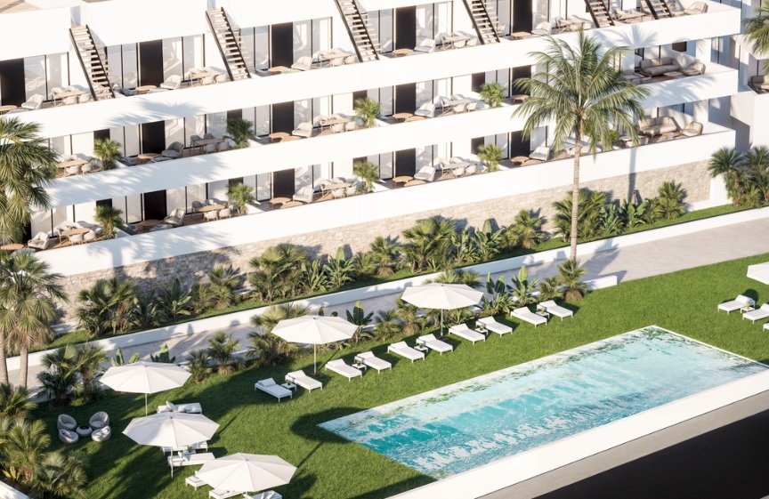 Apartament w Finestrat, Alicante, Hiszpania 2 sypialnie, 88 mkw. nr 145401
