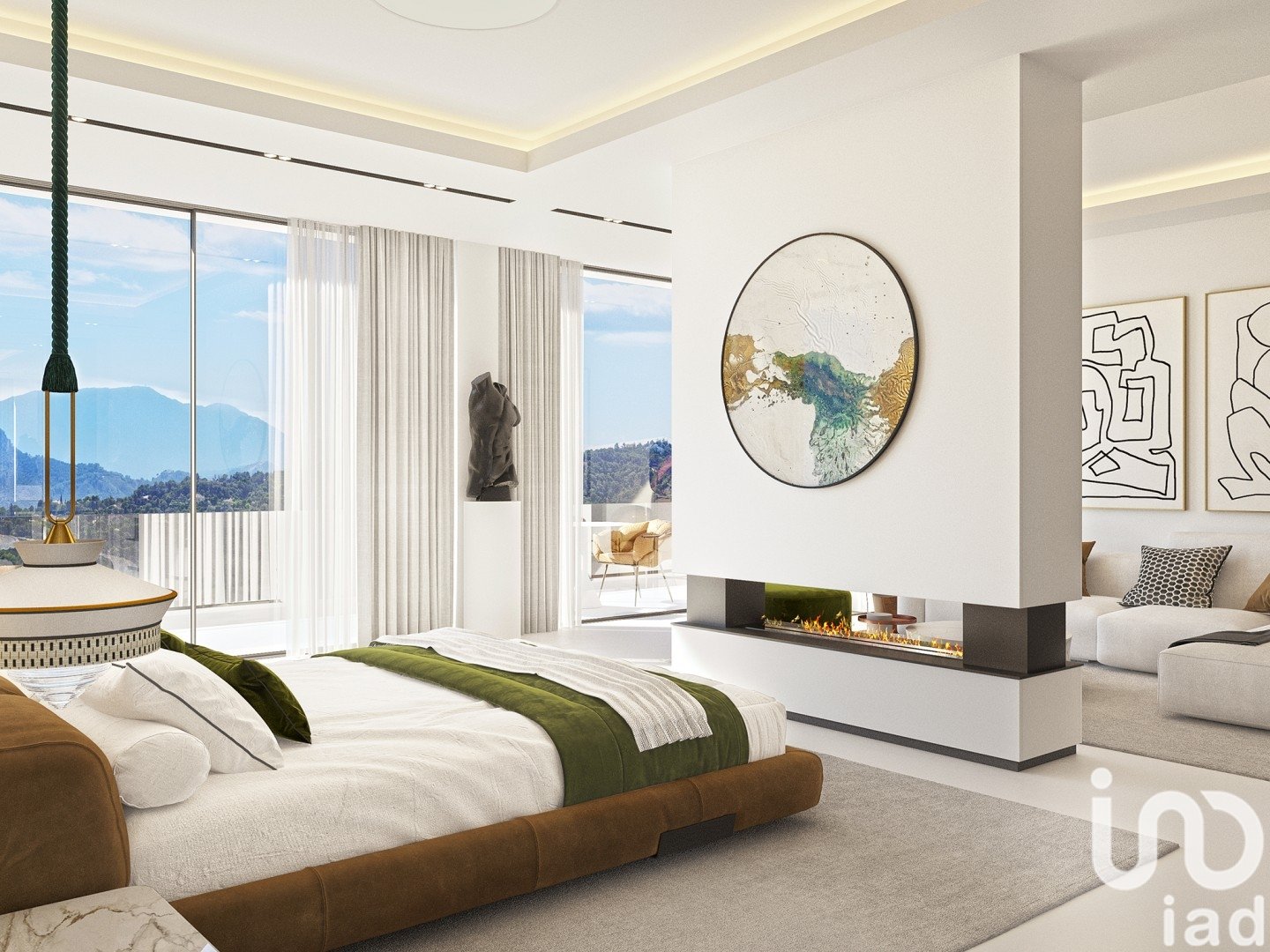 Talo Benahavis, Malaga, Espanja 4 makuuhuonetta, 642 m2 No. 154113