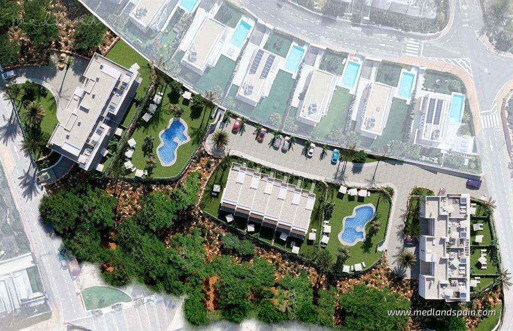 Huoneisto Finestrat, Alicante, Espanja 3 makuuhuonetta, 104 m2 No. 168610