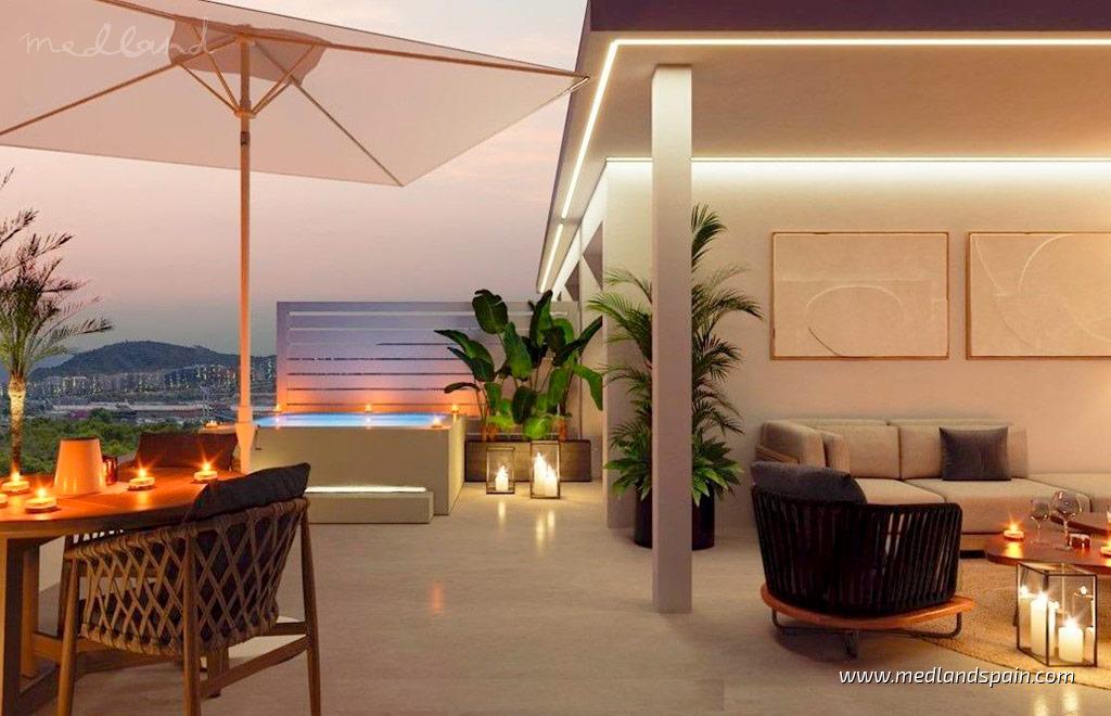 Huoneisto Finestrat, Alicante, Espanja 3 makuuhuonetta, 104 m2 No. 168610