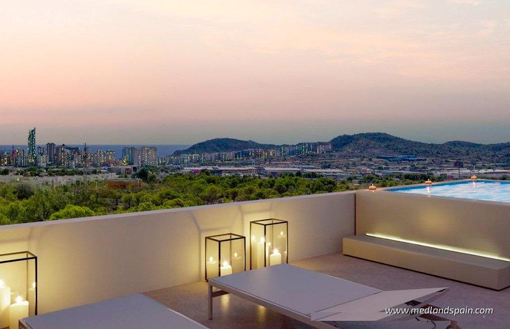 Huoneisto Finestrat, Alicante, Espanja 3 makuuhuonetta, 104 m2 No. 168610