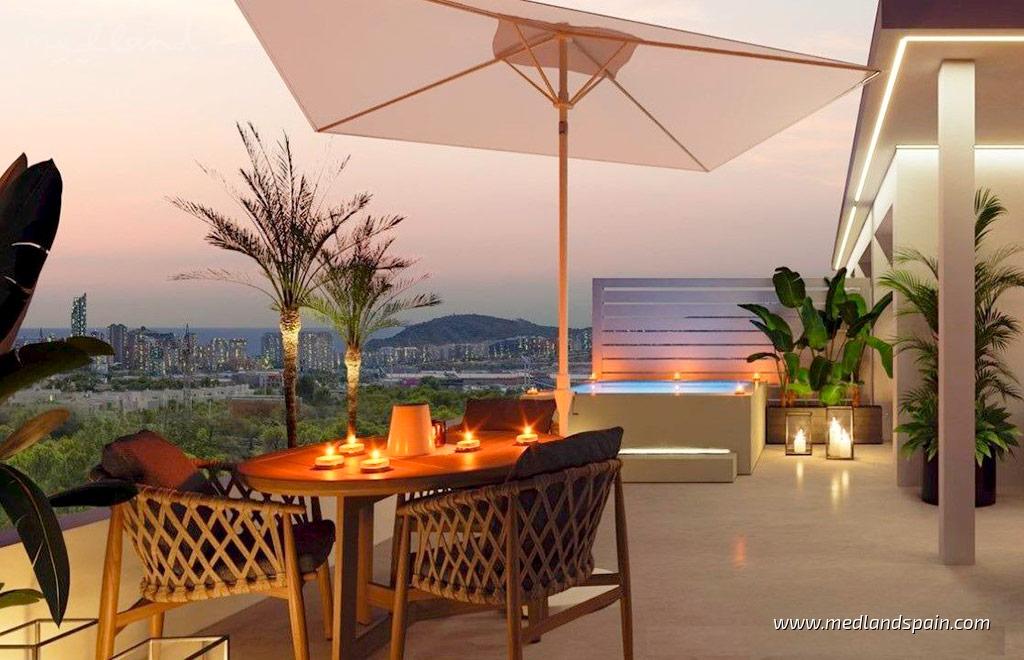 Huoneisto Finestrat, Alicante, Espanja 3 makuuhuonetta, 104 m2 No. 168610