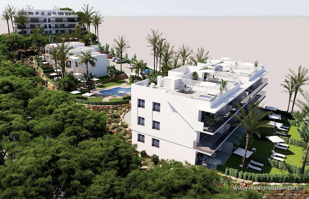 Huoneisto Finestrat, Alicante, Espanja 3 makuuhuonetta, 104 m2 No. 168610