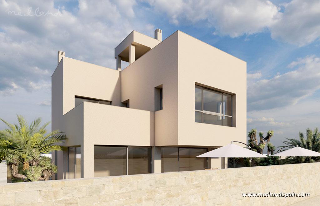 Villa a Pilar de la Horadada, Alicante, Spagna 3 camere da letto, 211 mq. N° 105236