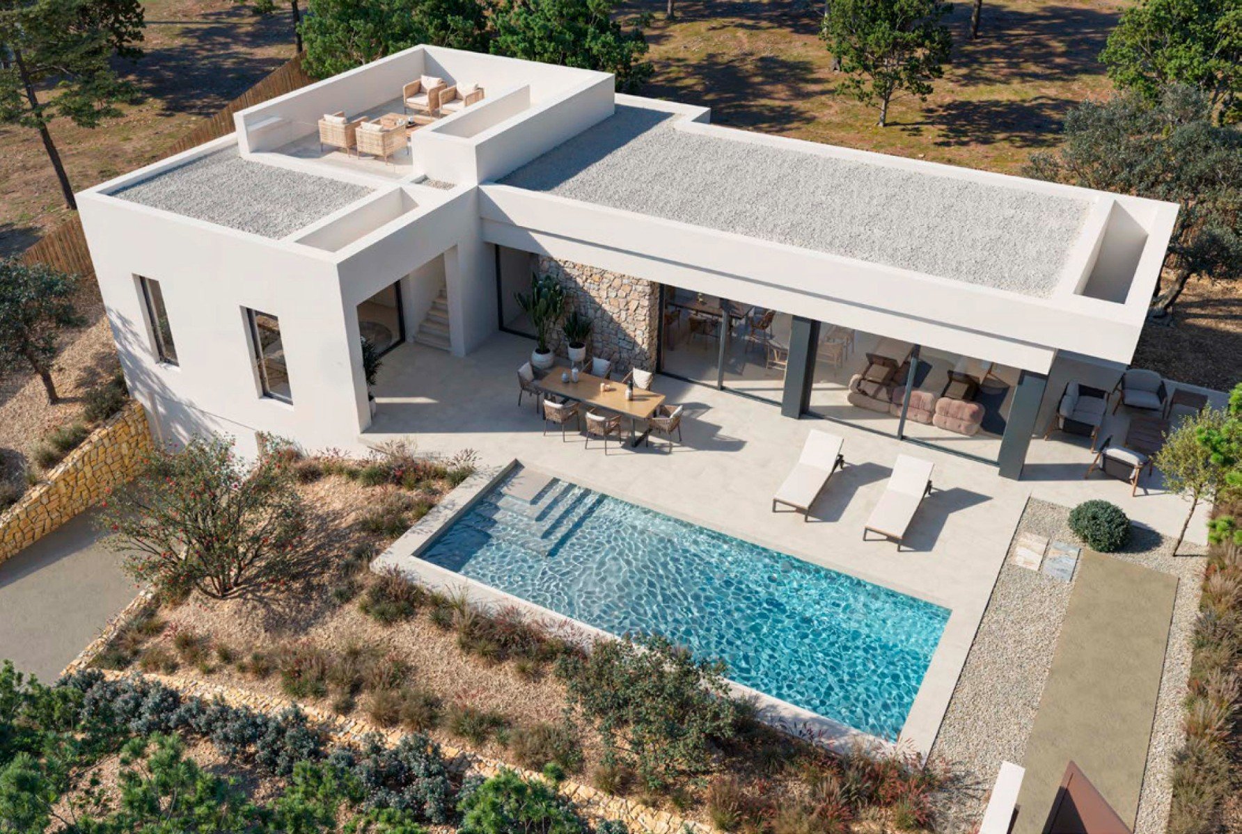 Villa en Dehesa De Campoamor, Alicante, España 3 dormitorios, 152 m2 No. 154482