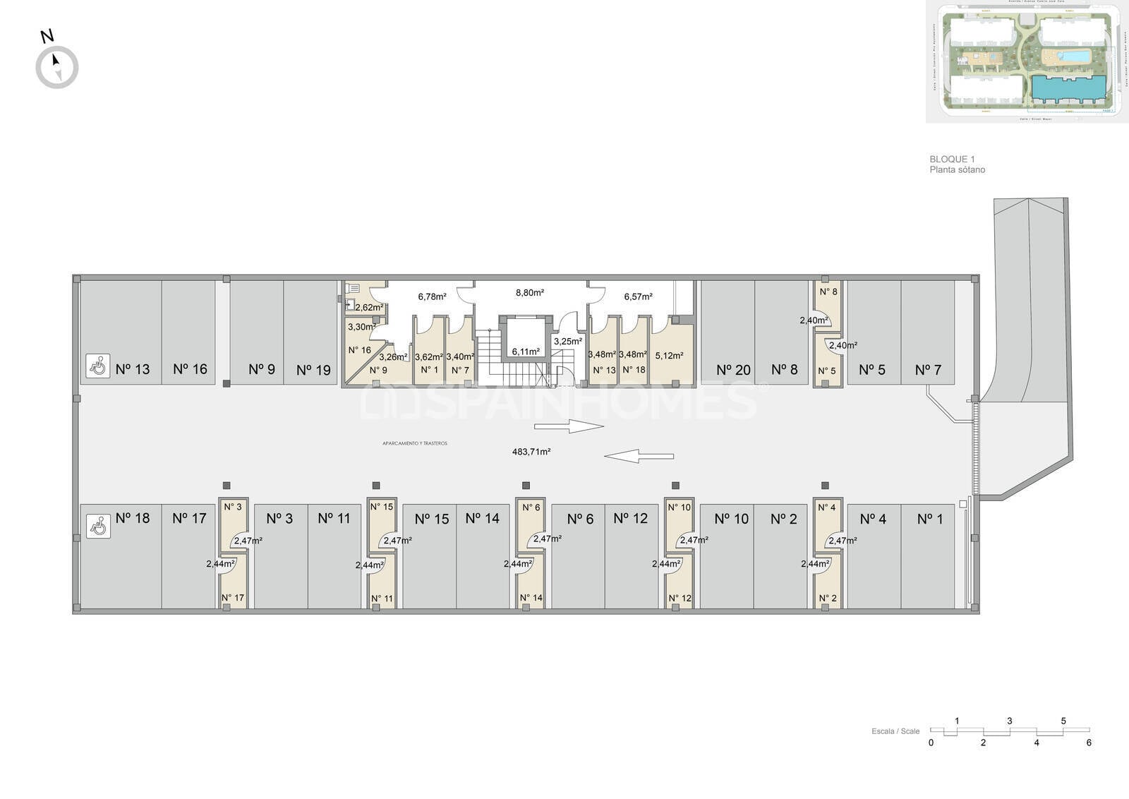 Wohnung in Pilar de la Horadada, Alicante, Spanien 3 Schlafzimmer, 95 m2 Nr. 161001