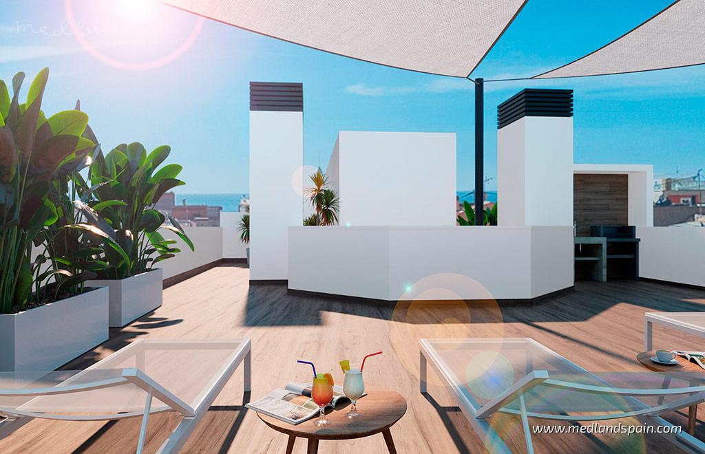 Apartment in Torrevieja, Alicante, Spain 1 bedroom,  No. 168586