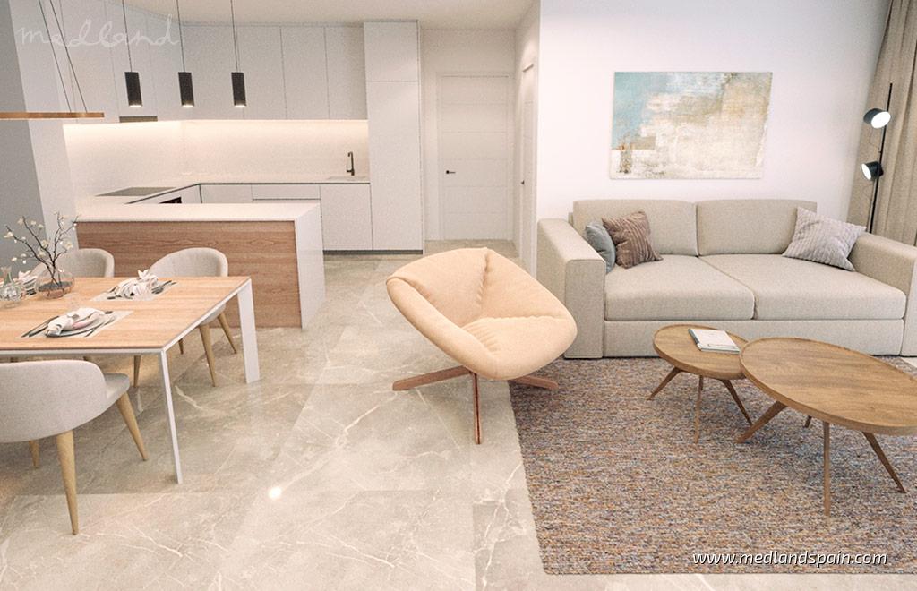 Apartment in Torrevieja, Alicante, Spain 1 bedroom,  No. 168586