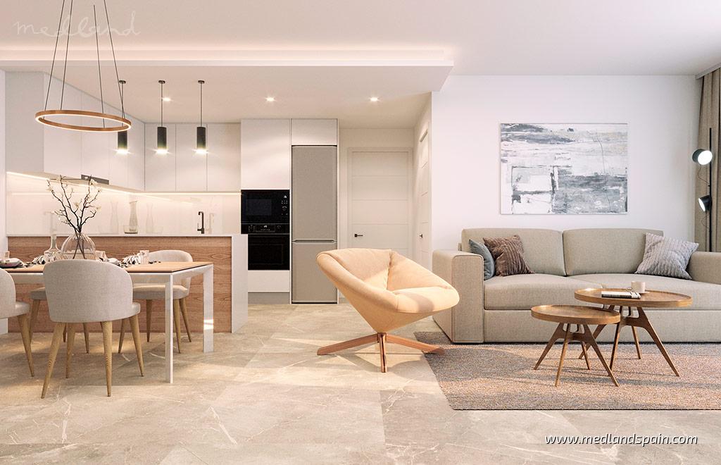 Apartment in Torrevieja, Alicante, Spain 1 bedroom,  No. 168586