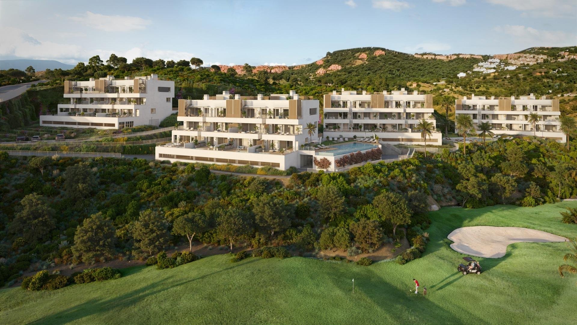 Lägenhet i Mijas, Malaga, Spanien 2 sovrum, 107 kvm. Nr. 169730