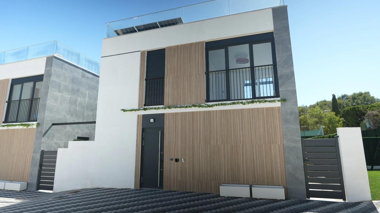 Villa i La Nucia, Alicante, Spanien 3 sovrum, 105 kvm. Nr. 181157