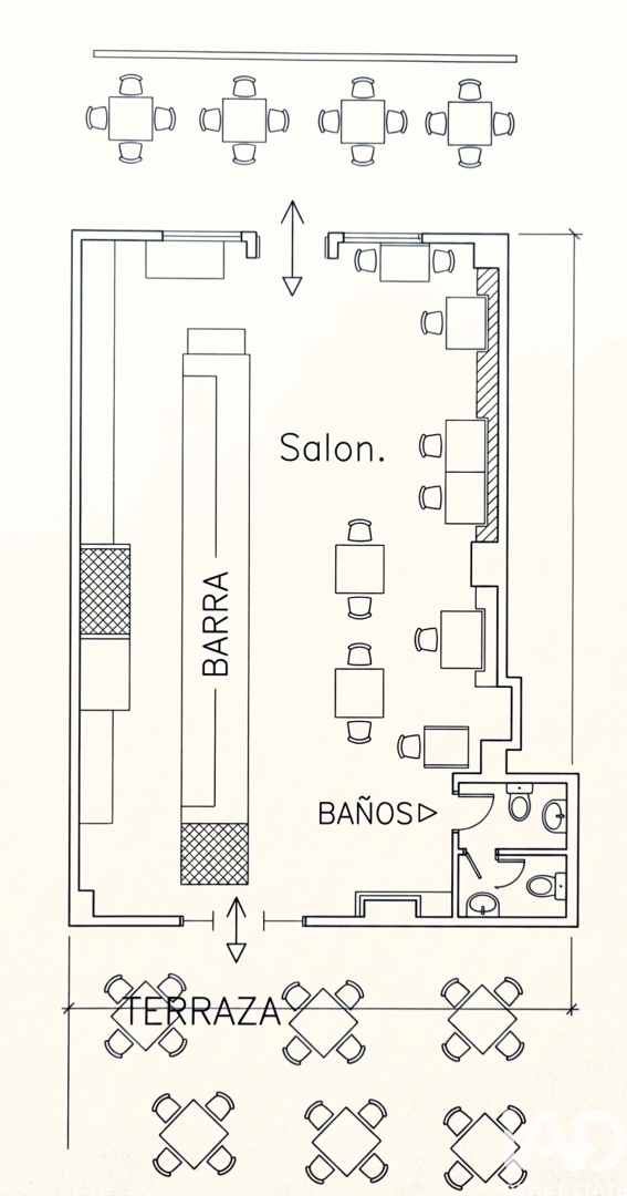 Commercial property in Barcelona, Spain 67 sq.m. No. 173401