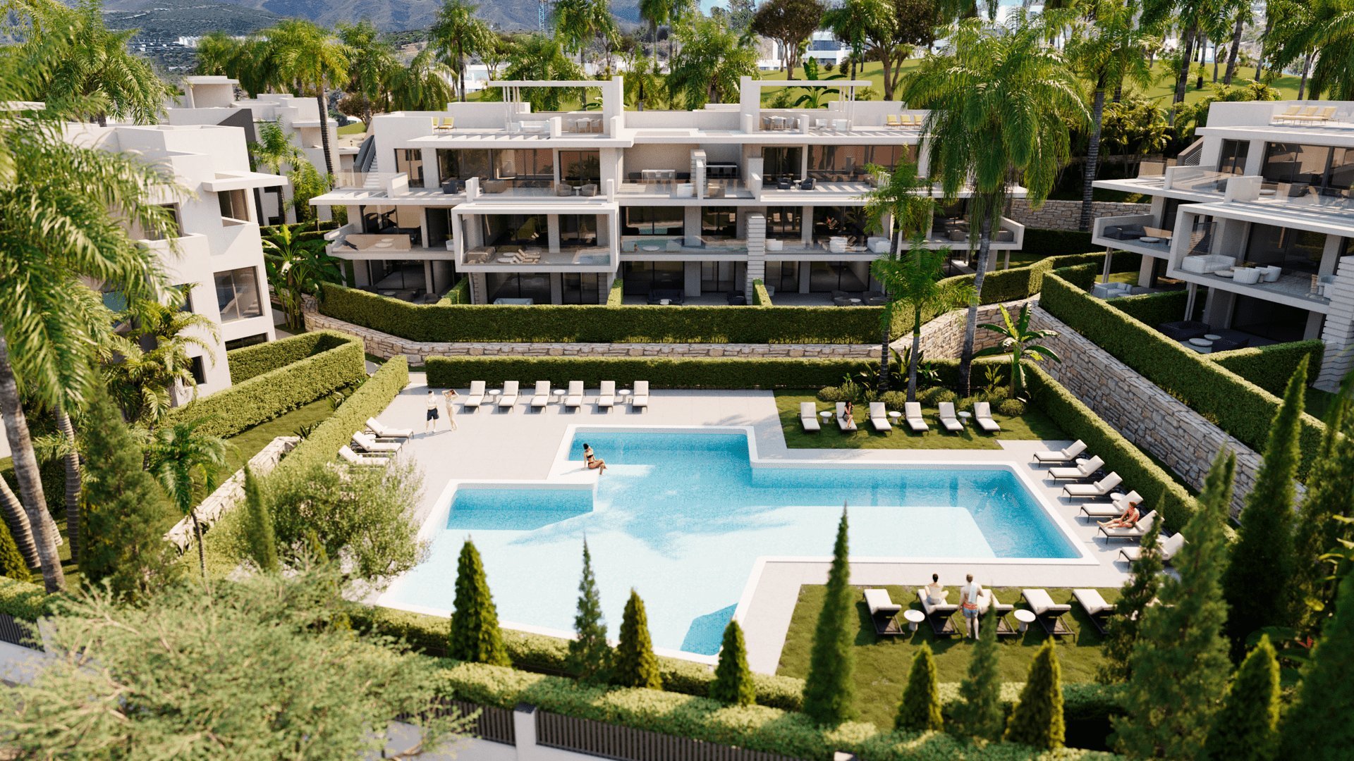 Apartamento en Estepona, Málaga, España 3 dormitorios, 383 m2 No. 135435