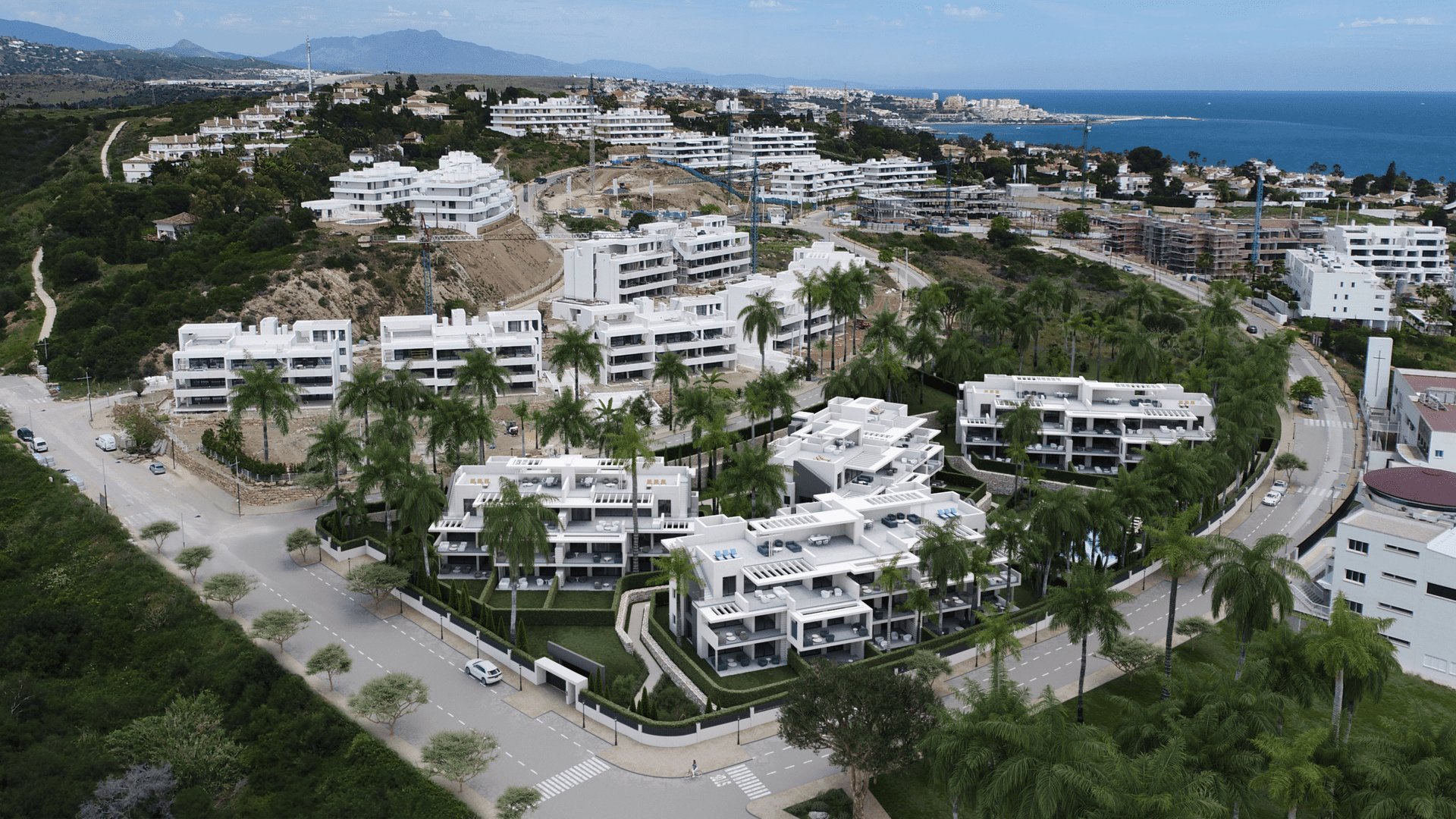Bungalow i Estepona, Malaga, Spanien 2 sovrum, 128 kvm. Nr. 135433
