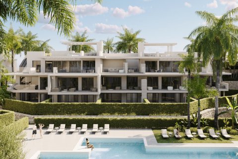 Bungalo Estepona, Malaga, Spānijā 2 istabas, 128 m2 Nr. 135433