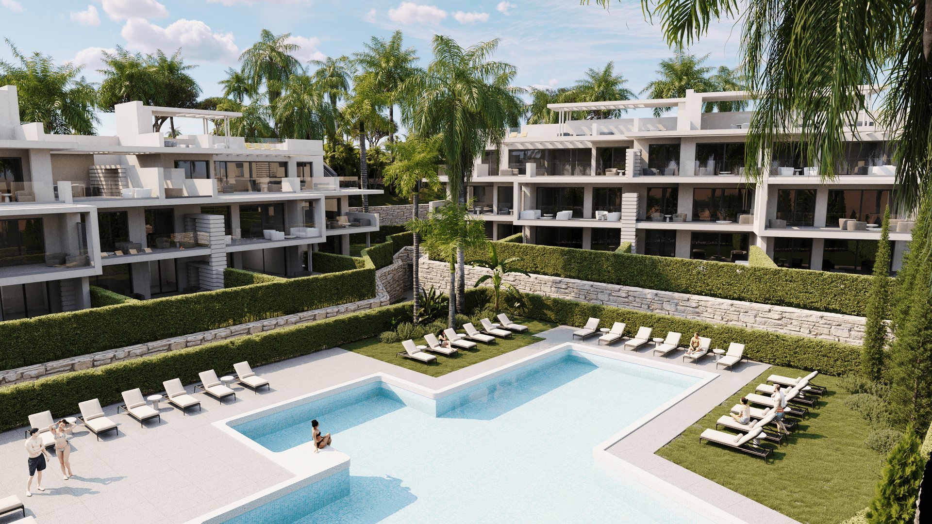 Dzīvoklis Estepona, Malaga, Spānijā 3 istabas, 137 m2 Nr. 135434