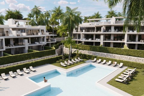 Bungalow en Estepona, Málaga, España 3 dormitorios, 133 m2 No. 135436