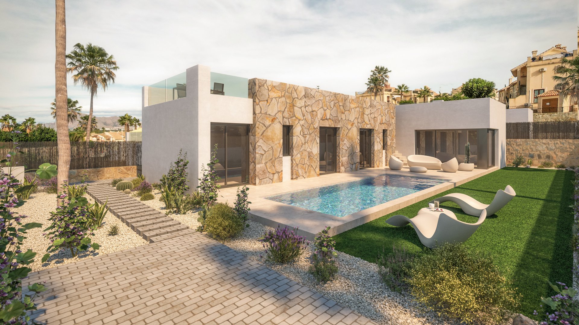 Villa a Alicante, Spagna 3 camere da letto, 121 mq. N° 151347