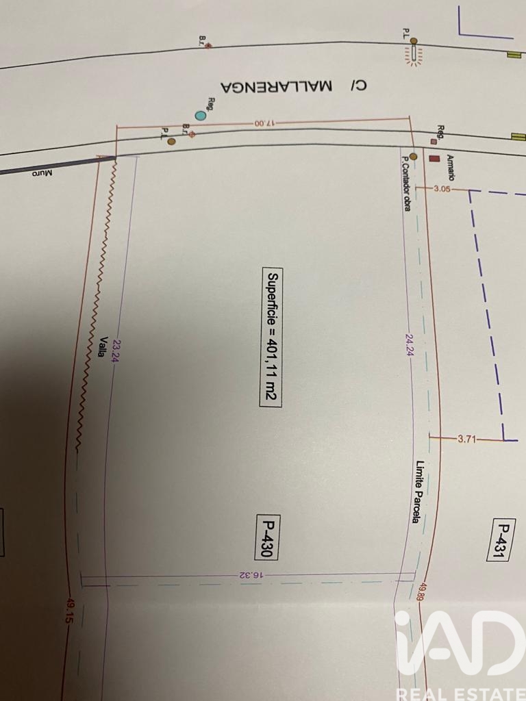 Land plot in Terrassa, Barcelona, Spain 401 sq.m. No. 188360