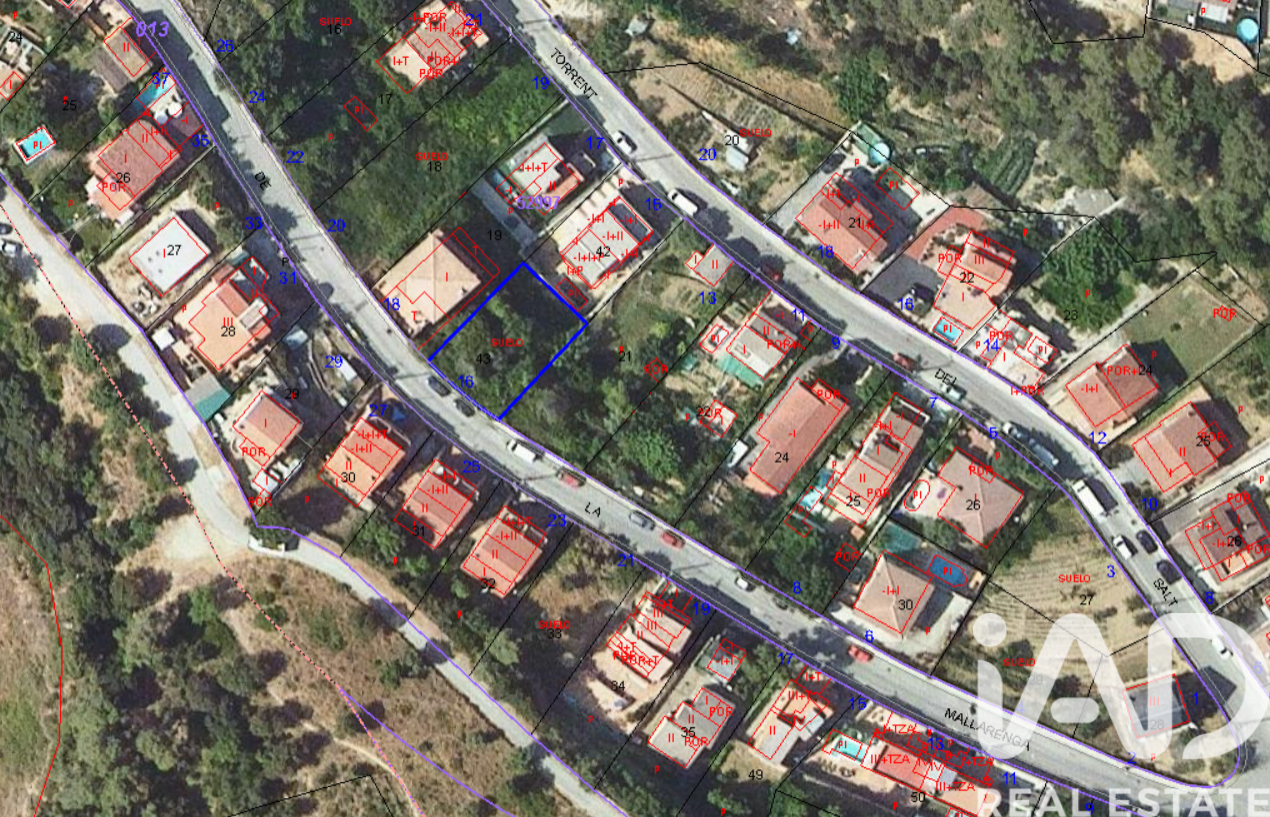 Land plot in Terrassa, Barcelona, Spain 401 sq.m. No. 188360