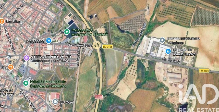 Tomt i Gibraleon, Huelva, Spanien 21763 kvm. Nr. 152288
