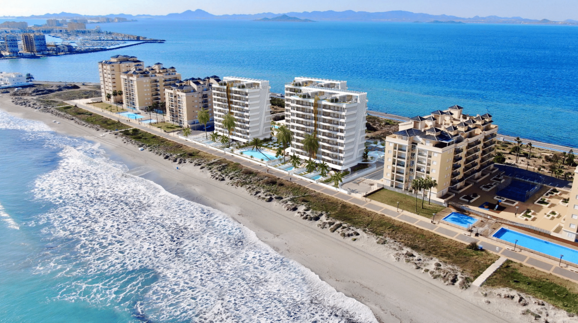 Lägenhet i La Manga del Mar Menor, Murcia, Spanien 3 sovrum, 229 kvm. Nr. 110400