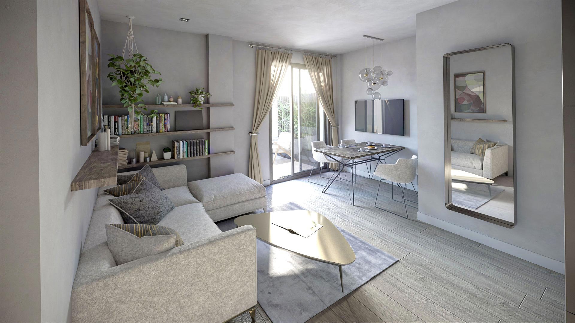 Appartamento a Mijas, Malaga, Spagna 3 camere da letto, 79 mq. N° 179759