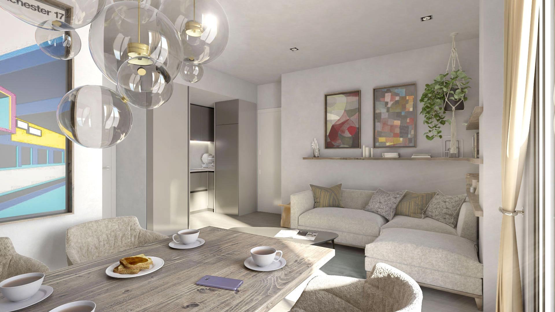 Appartamento a Mijas, Malaga, Spagna 3 camere da letto, 79 mq. N° 179759