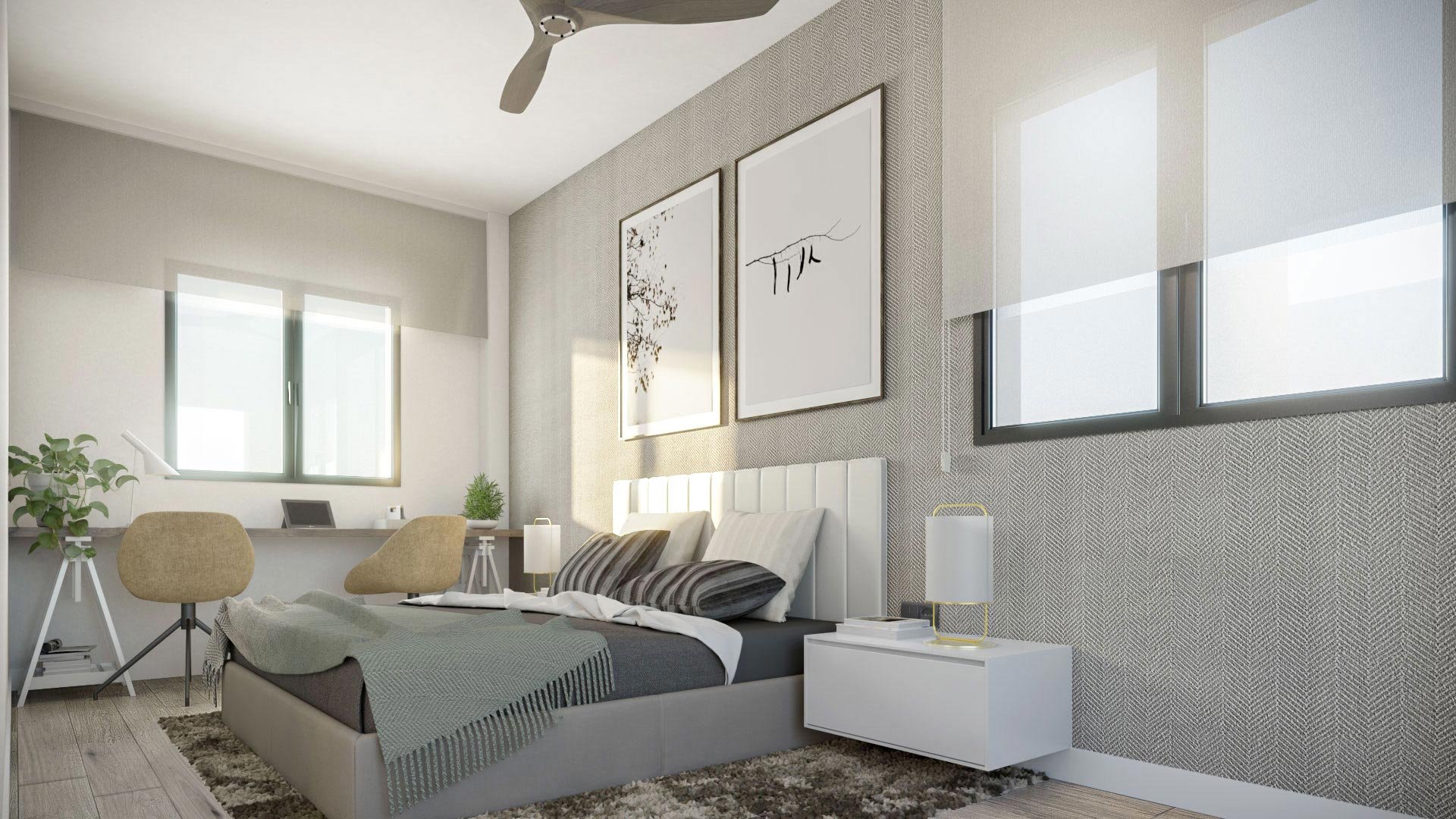 Appartamento a Mijas, Malaga, Spagna 3 camere da letto, 79 mq. N° 179759
