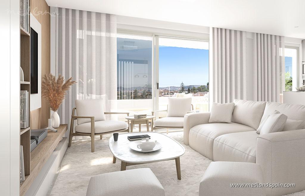 Apartamento en Mijas Costa, Málaga, España 3 dormitorios, 139 m2 No. 192981