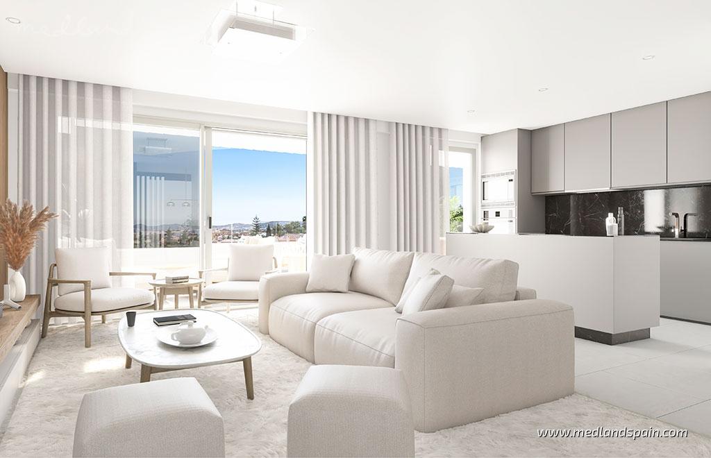 Apartament w Mijas Costa, Malaga, Hiszpania 2 sypialnie, 106 mkw. nr 192980