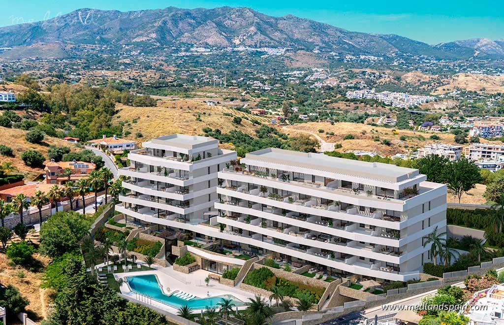 Apartament w Mijas Costa, Malaga, Hiszpania 2 sypialnie, 106 mkw. nr 192980