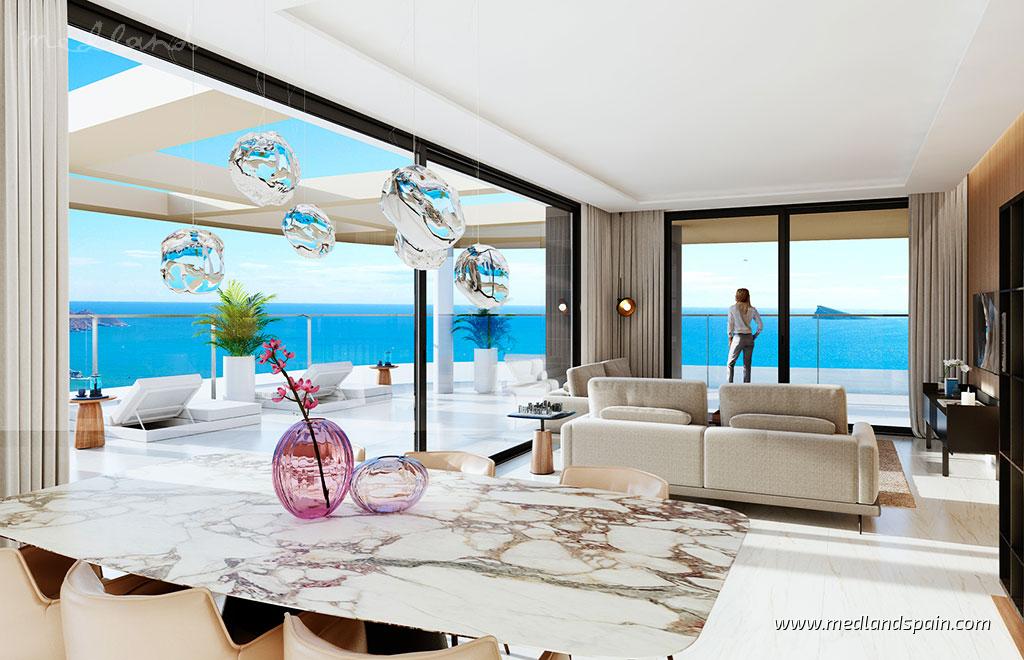 Appartamento a Benidorm, Alicante, Spagna 2 camere da letto, 83 mq. N° 66225