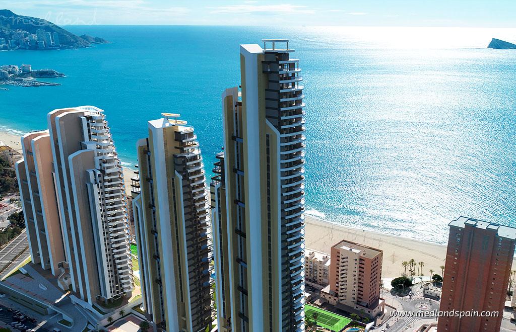 Appartamento a Benidorm, Alicante, Spagna 2 camere da letto, 83 mq. N° 66225