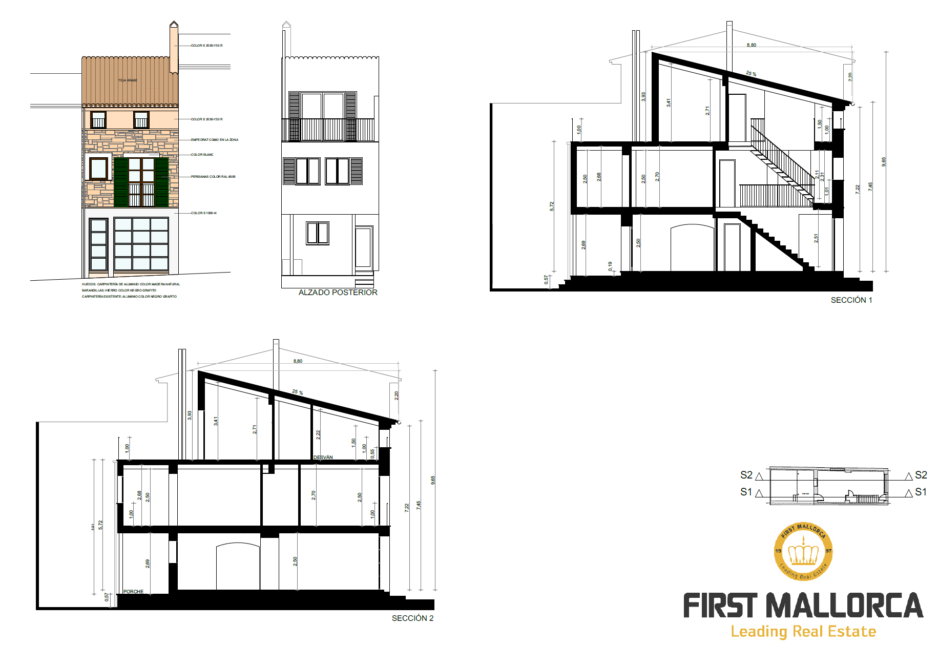 Townhouse in Soller, Mallorca, Spain 3 bedrooms, 121 sq.m. No. 111824
