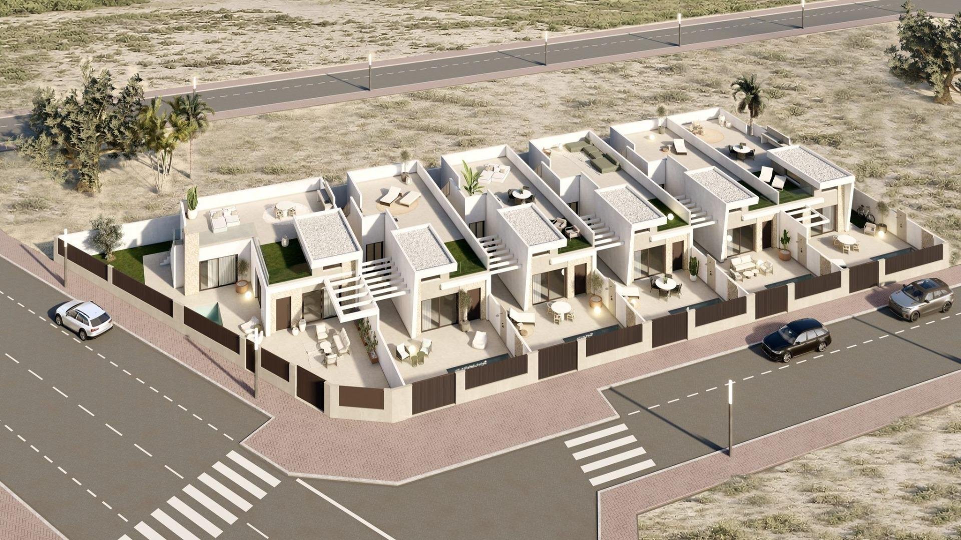 Villa in Los Alcazares, Murcia, Spain 3 bedrooms, 112 sq.m. No. 169959