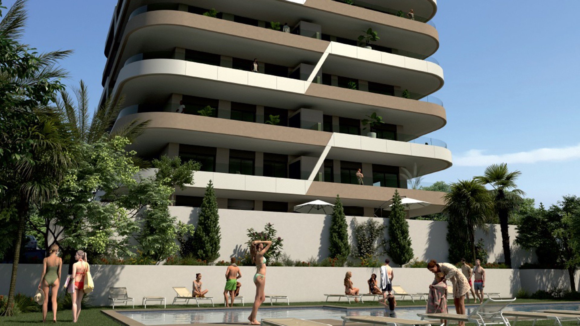 Huoneisto Claudia II, Los Arenales Del Sol, Alicante, Espanja 2 makuuhuonetta, 123.5 m2 No. 69159