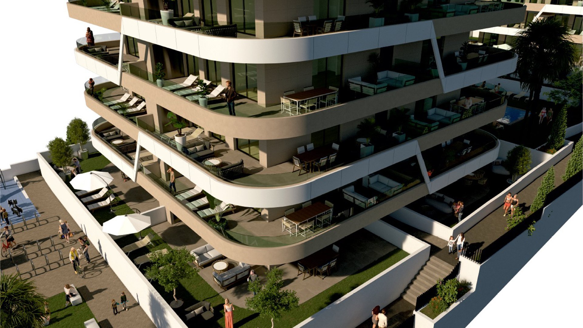 Huoneisto Claudia II, Los Arenales Del Sol, Alicante, Espanja 2 makuuhuonetta, 123.5 m2 No. 69159