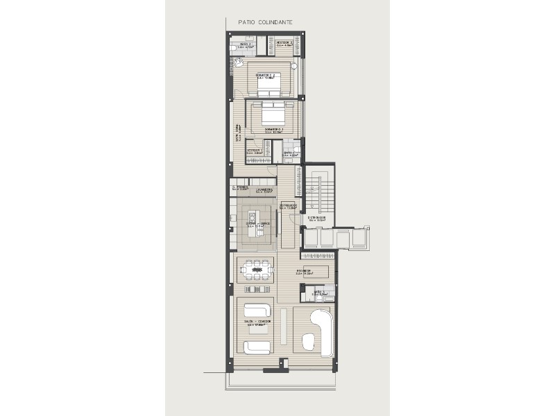 Wohnung in Madrid, Spanien 2 Schlafzimmer, 233 m2 Nr. 178787