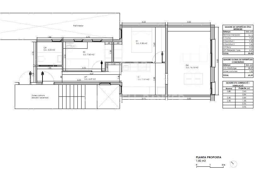 Wohnung in Barcelona, Spanien 2 Schlafzimmer, 64 m2 Nr. 178783