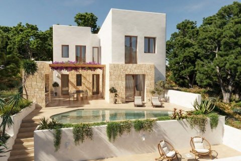 Villa en Benissa, Alicante, España 4 dormitorios, 230 m2 No. 178795
