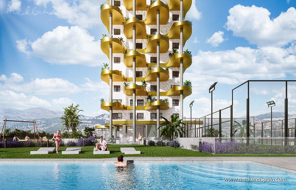 Apartament w Calpe, Alicante, Hiszpania 3 sypialnie, 113 mkw. nr 139643