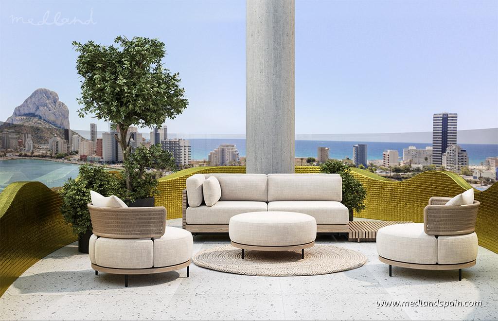 Apartament w Calpe, Alicante, Hiszpania 3 sypialnie, 113 mkw. nr 139643