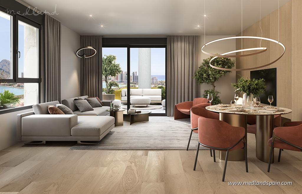 Apartament w Calpe, Alicante, Hiszpania 3 sypialnie, 113 mkw. nr 139643