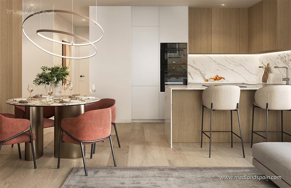 Apartament w Calpe, Alicante, Hiszpania 3 sypialnie, 113 mkw. nr 139643