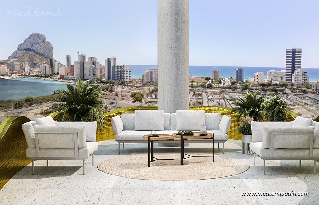 Apartament w Calpe, Alicante, Hiszpania 3 sypialnie, 113 mkw. nr 139643