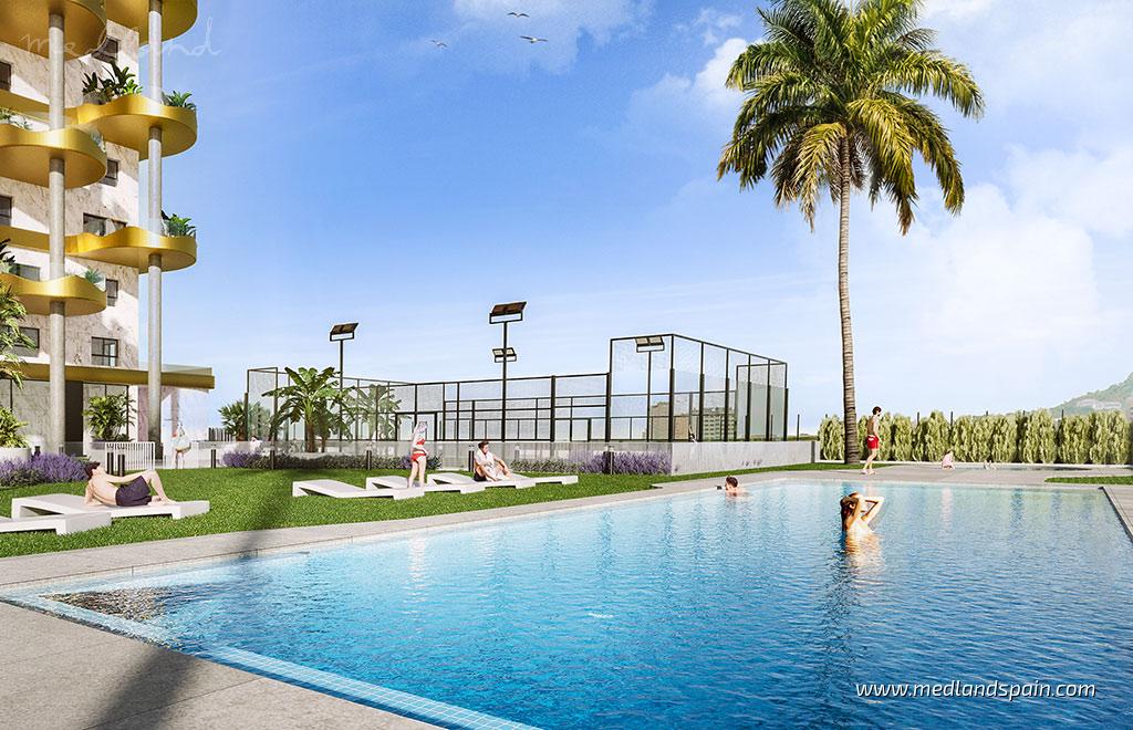 Apartament w Calpe, Alicante, Hiszpania 3 sypialnie, 113 mkw. nr 139643